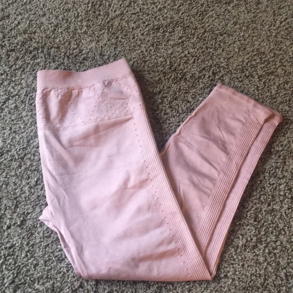 Light Pink Fabletics yoga pants